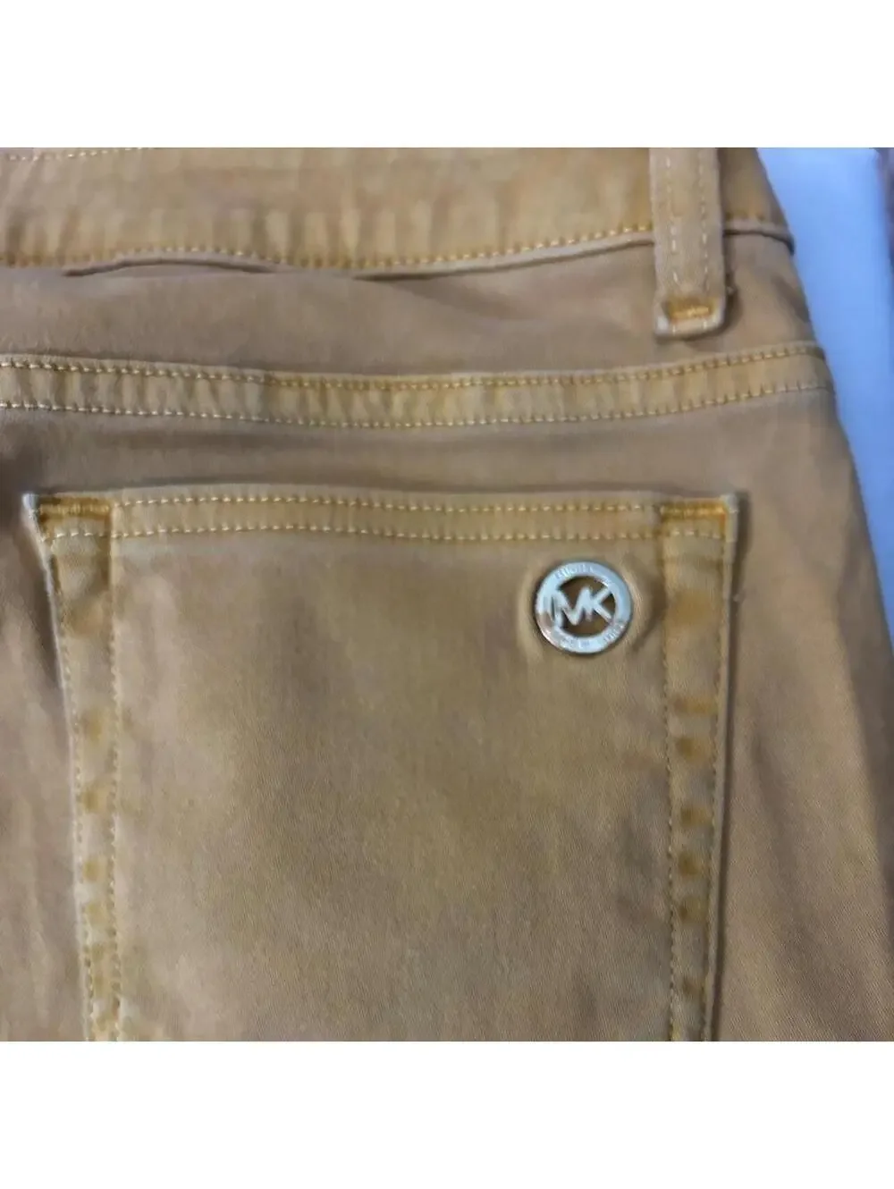Micheal Kors Yellow low rise jeans size 8 #lowrise #denim #luxury #designer#fall